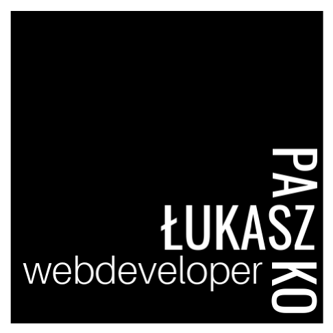 Logo Łukasz Paszko webDeveloper